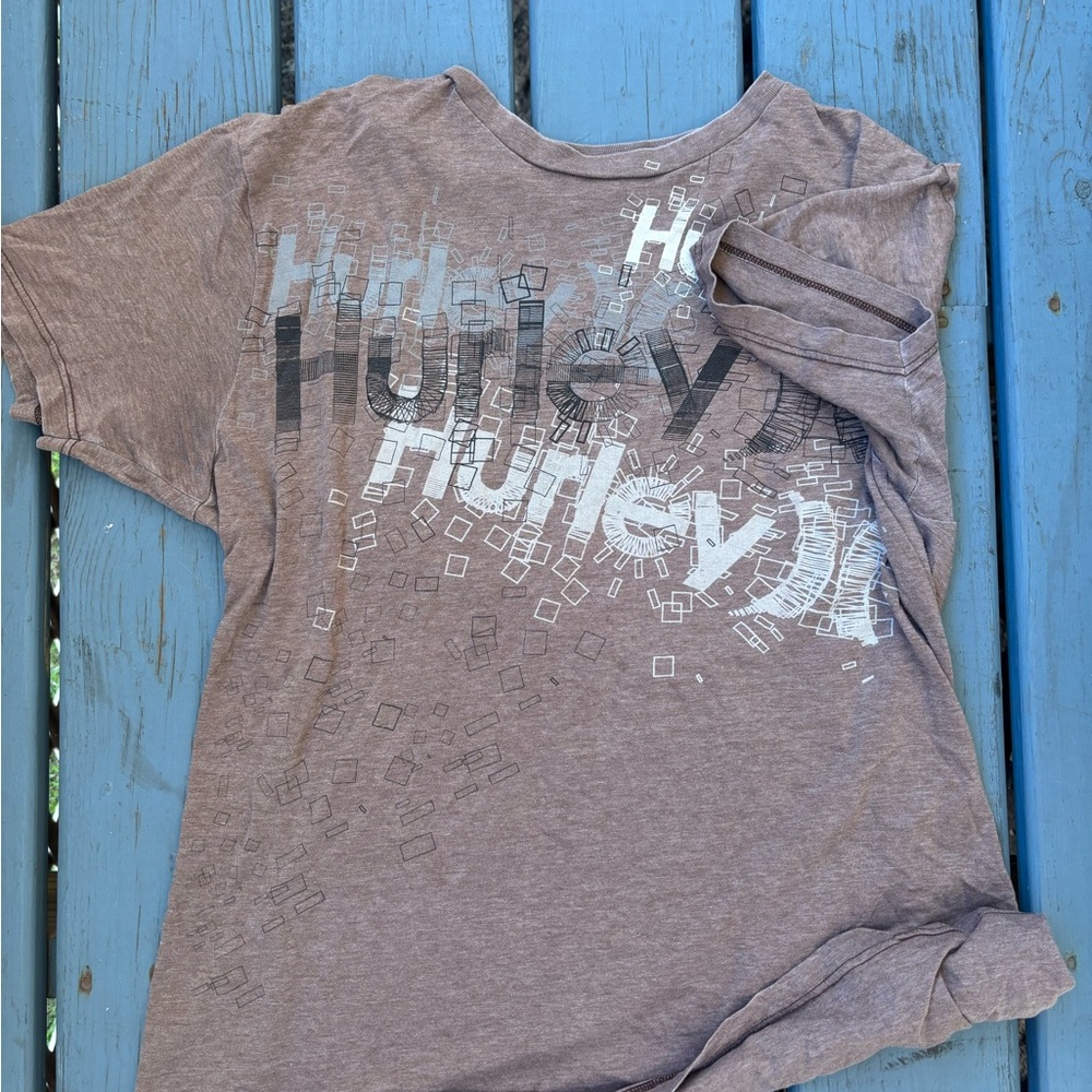 Hurley Kids Brown Graphic Tee